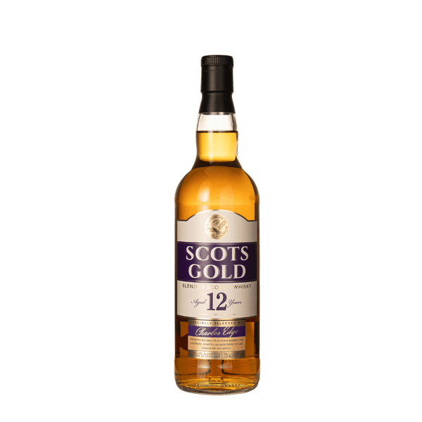 Scots Gold 12 Year Old Blended Scotch - Charles Edge Independent Bottlers & Blenders of Scotch Whisky