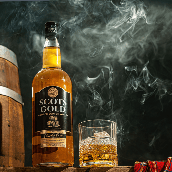 Scots Gold Black Blended Scotch Whisky - Charles Edge Independent Bottlers & Blenders of Scotch Whisky