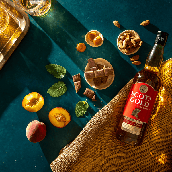Scots Gold Red Blended Scotch Whisky - Charles Edge Independent Bottlers & Blenders of Scotch Whisky