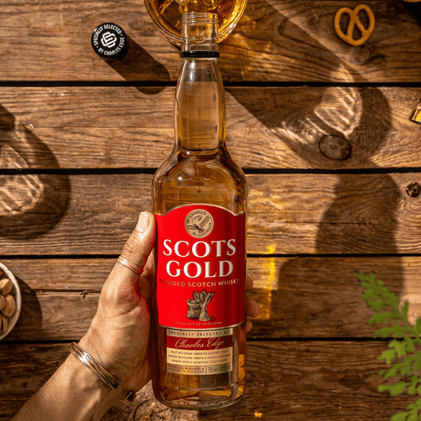 Scots Gold Red Blended Scotch Whisky - Charles Edge Independent Bottlers & Blenders of Scotch Whisky