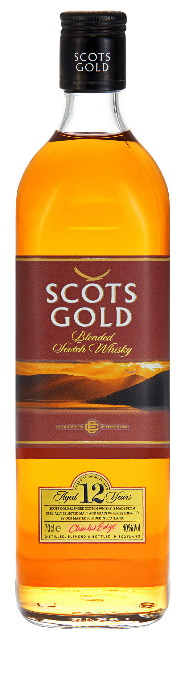 Scots Gold 12 Year Old Blended Scotch - 70cl