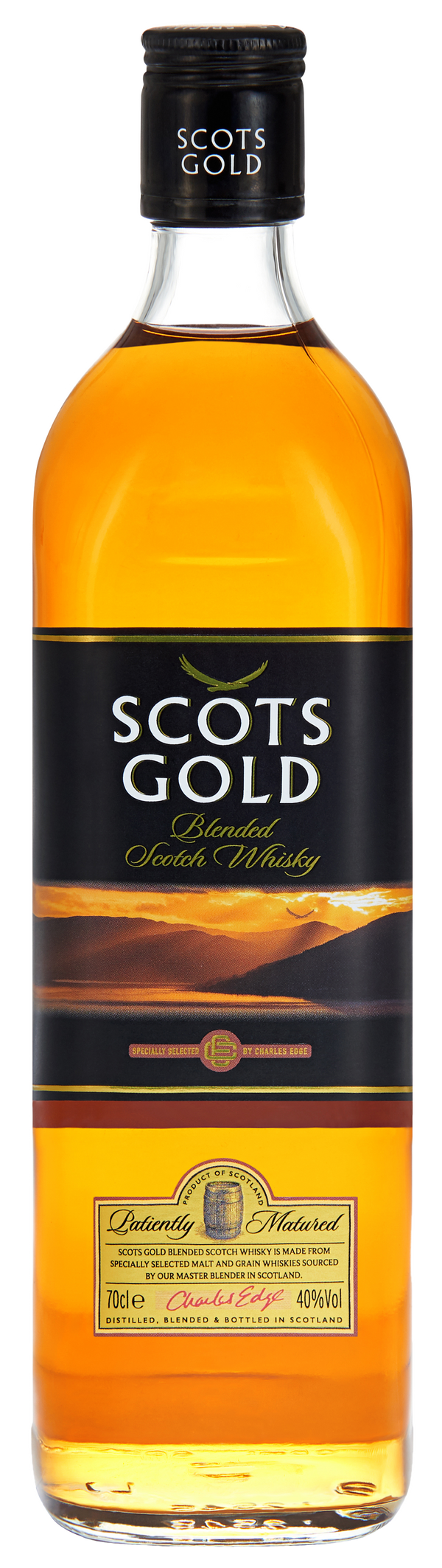 Scots Gold Black Blended Scotch Whisky