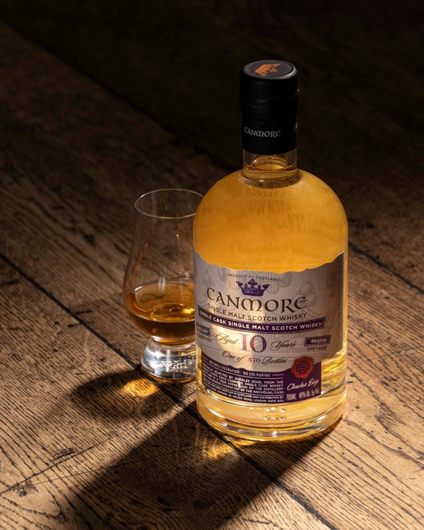 Canmore Single Cask - Glenrothes 10 Year Old - Charles Edge Independent Bottlers & Blenders of Scotch Whisky